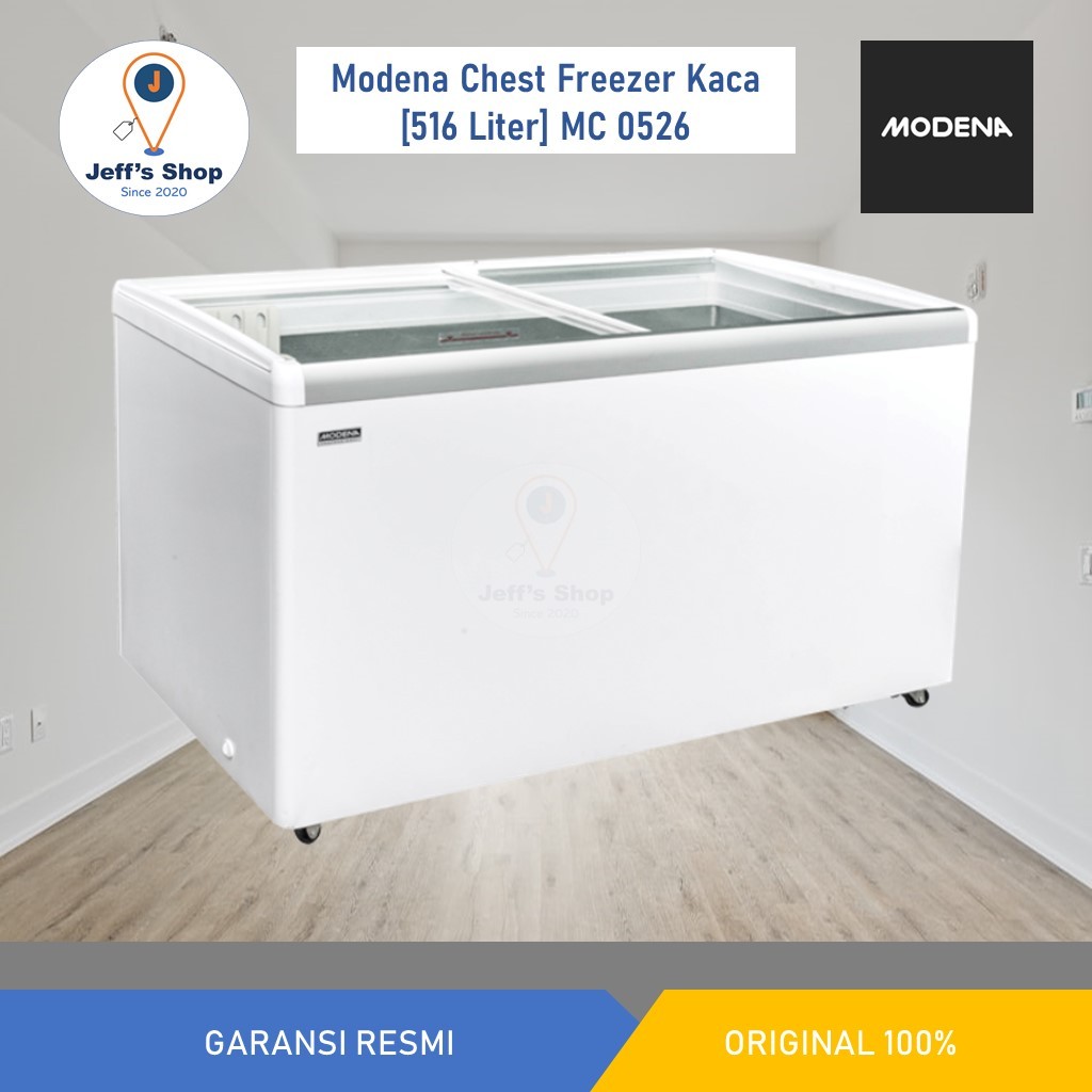 Modena Chest Freezer / Freezer Box Kaca [516 Liter] MC 0526