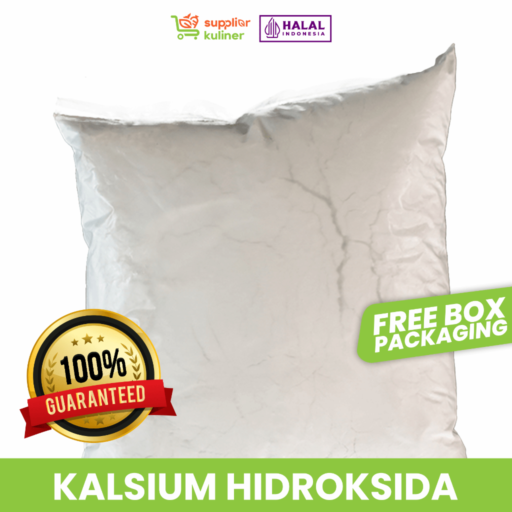 

CALCIUM HYDROXIDE / KALSIUM HIDROKSIDA / Ca(OH)2 FOOD GRADE
