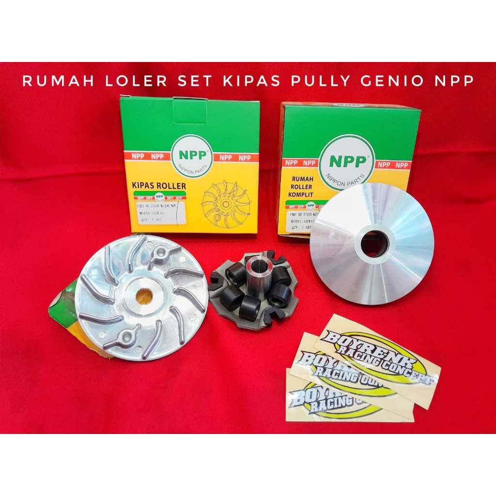 RUMAH ROLLER ASSY GENIO KOJ RUMAH LOLER SET + BOSH NPP