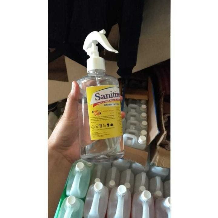 Cairan NANO SPRAY GUN / Steam Gun, Nano Disinfectant Wangi Lemon 500 ML