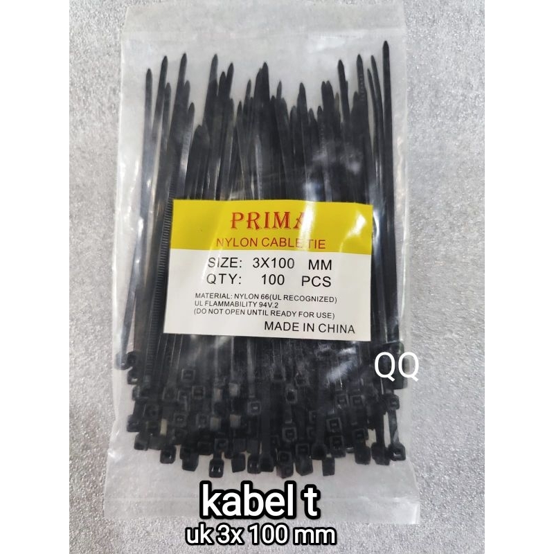 

Kabel Tie Universal (Serba Guna) / Tali SerbaGuna / Tali Ikat Serbaguna 3 x 100mm