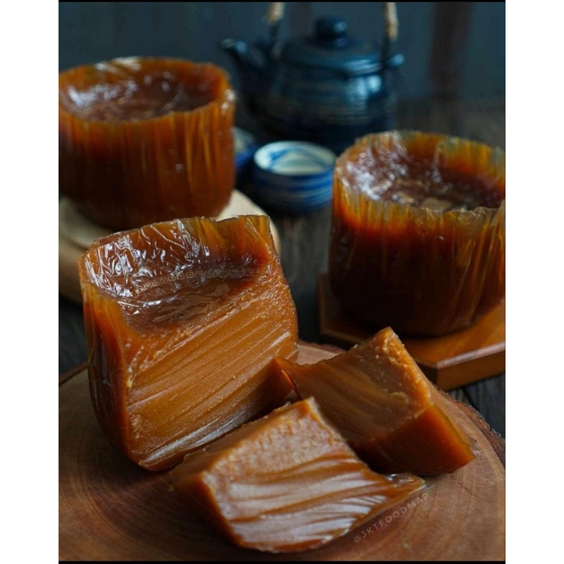 

Kue Keranjang Imlek China / Dodol China / Thiam Pan / Hoki ukuran 500gr isi 2pcs Tanpa Box