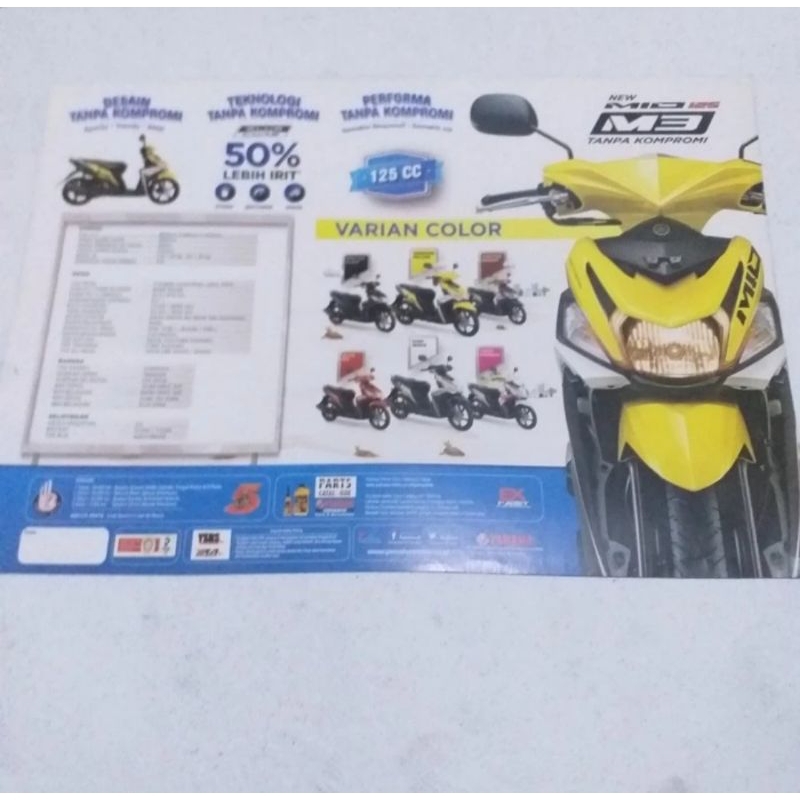 BROSUR YAMAHA MIO M3