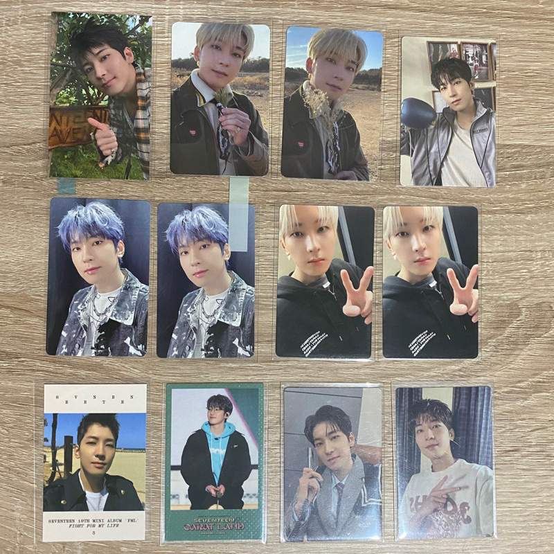 [READY STOCK] Seventeen Wonwoo Heaven pc photocard FML Sector17 Caratland carat ver weverse