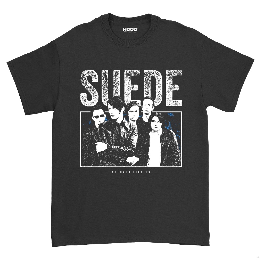 Kaos Band Suede - Animal Like Us Reguler Fit SUEDE BAND