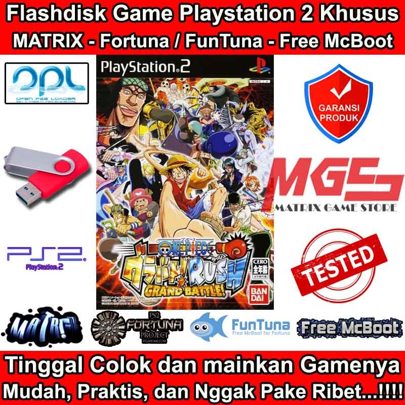 Flashdisk Game PS2 PS 2 One Piece - Grand Battle Rush