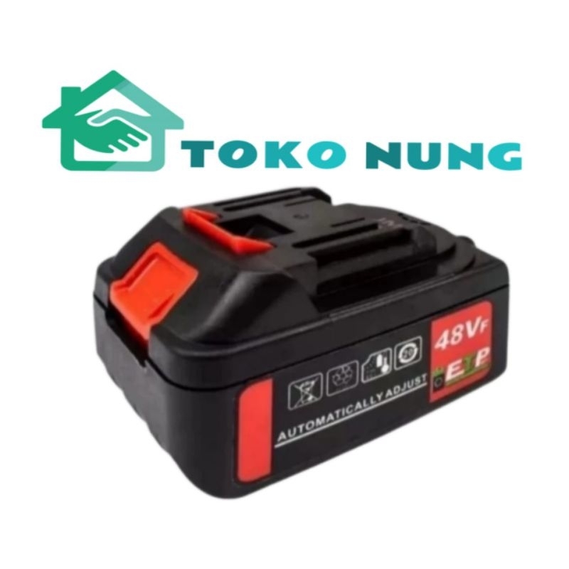 JLD BATERAI BOR IMPACT WRENCH CORDLESS 48VF BATTERY MESIN BOR IMPACT WRENCH JLD 48VF