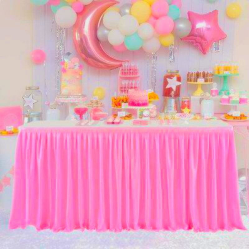 Cover meja prasmanan txlxp 70cm x 40cm x 120cm fullset