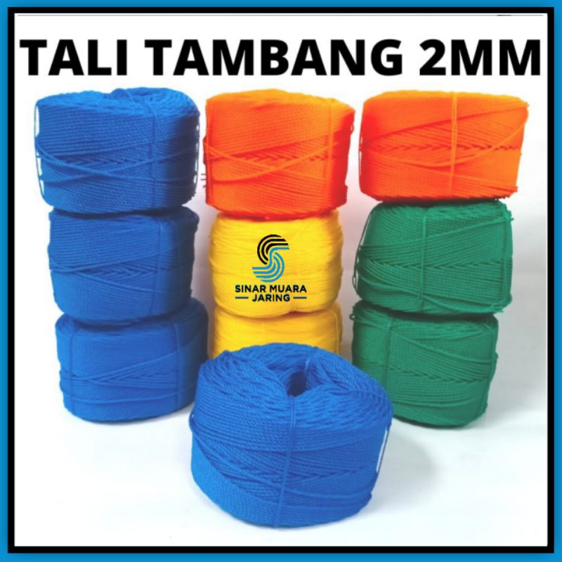 Tali Tambang 2mm 1 Roll / Tali Tampar 2mm / Tali Tambang Murah TU2T