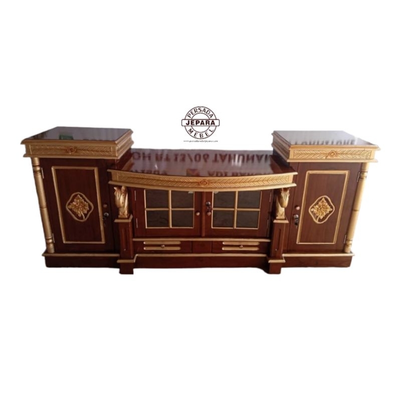 Bufet jati motif kuda / Bufet jati / Bufet / Bufet minimalis / Bufet ukir jati jepara / Meja / Meja 