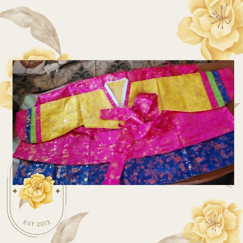 PRELOVED HANBOK ANAK PREMIUM ORI SIZE 8TH