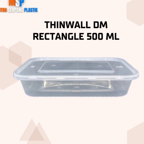 Get Sale  MSP  THINWALL DM RECT 5ML ISI 25SET