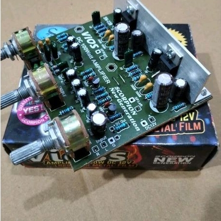 Driver power amplifier VIOSSS DC 12v
