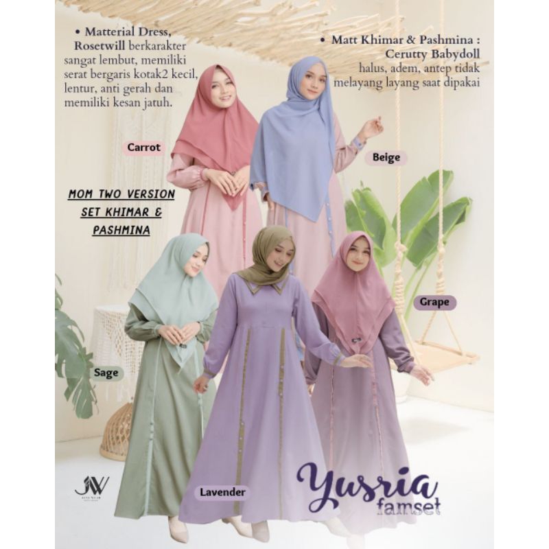 yusria dress by jana wear