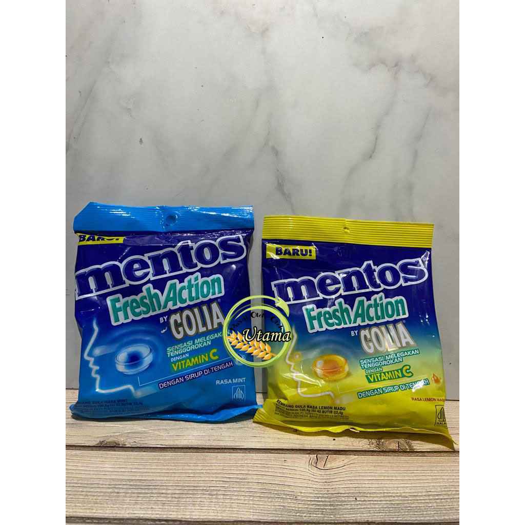 

Mentos Fresh Action Golia - Permen mint