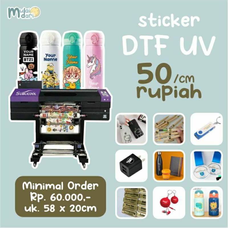 

STICKER DTF UV DOFT