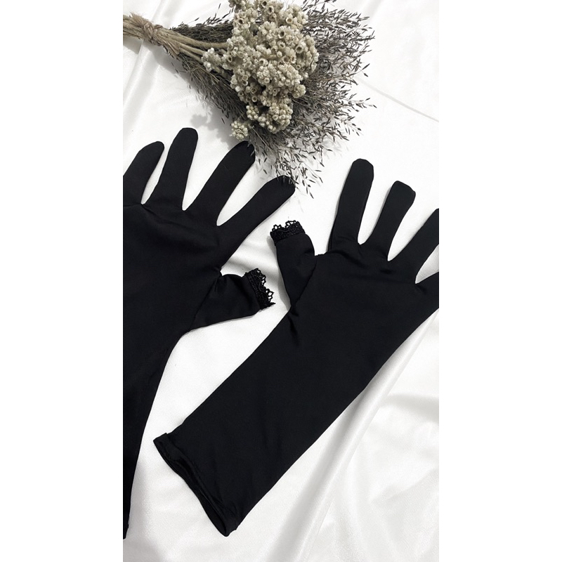 SARUNG TANGAN TOUCHSCREEN (JEMPOL BOLONG) by.Nasywah