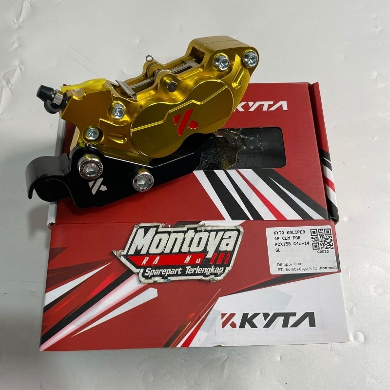 KALIPER KTC KYTA PCX 150 4 PISTON GOLD
