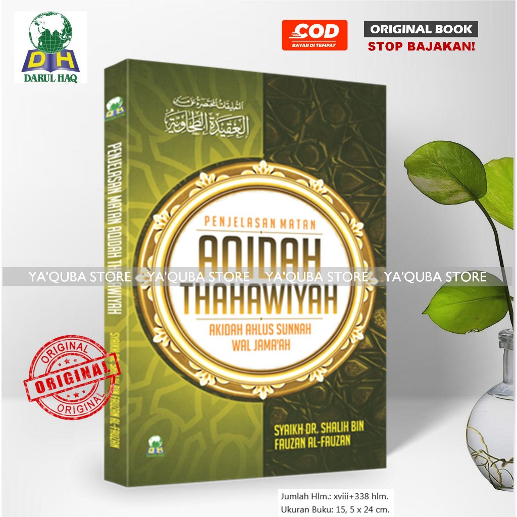 [ DARUL HAQ ] BUKU SYARAH PENJELASAN MATAN AQIDAH THAHAWIYAH AL FAUZAN
