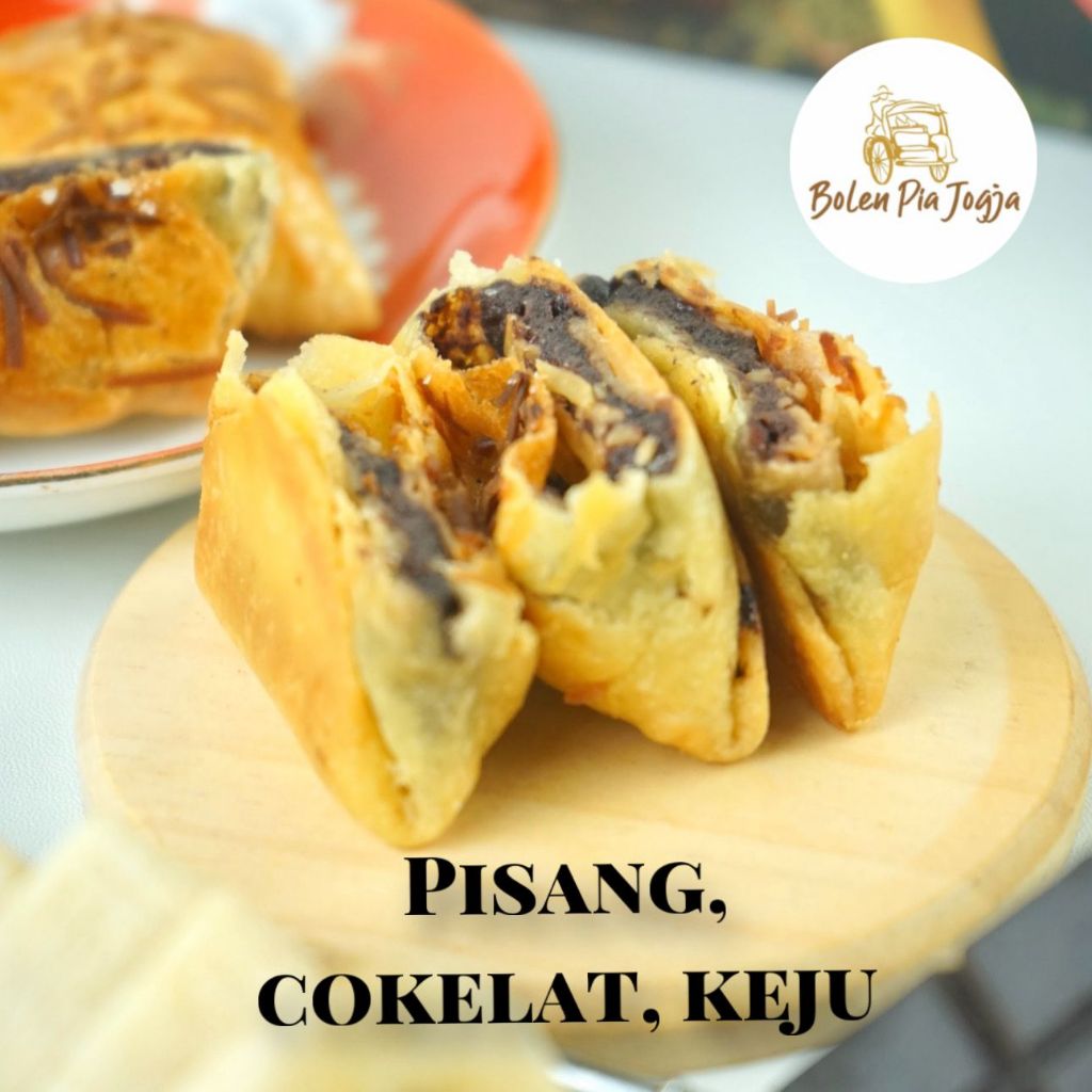 

Bolen Pia Jogja Rasa Pisang Coklat Keju