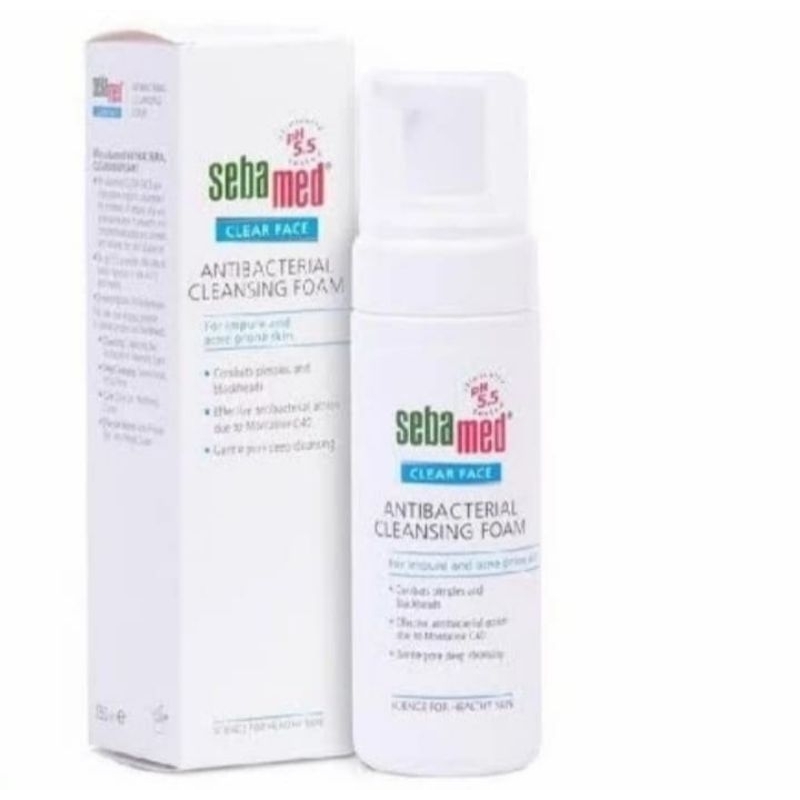 Sebamed Clear Face Anti Bacterial Cleansing Foam 150ml