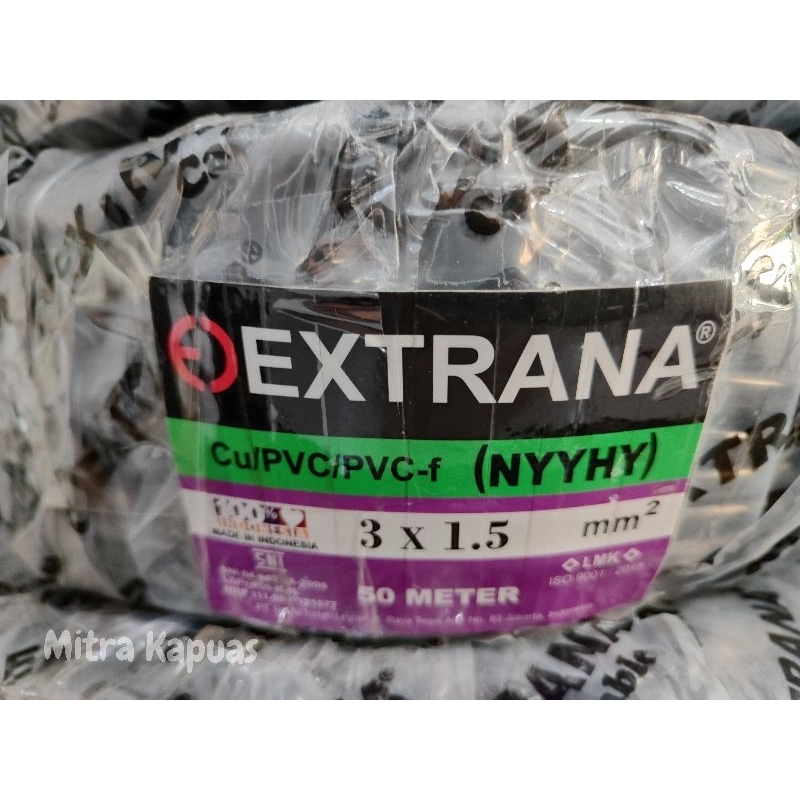 KABEL SERABUT NYYHY EXTRANA 3X1.5 50M