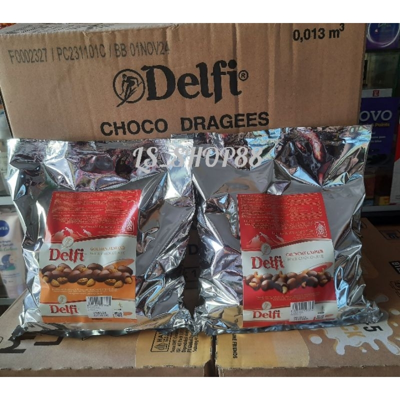 

Coklat DELFI Almond / Cashew 1kg Choco Dragees