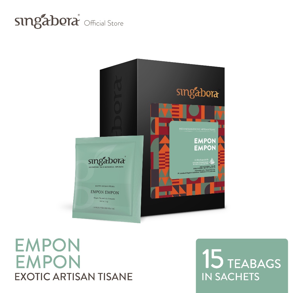 

Singabera Empon Immuno - Tisane Herbal - 1 Box -15 Sachet