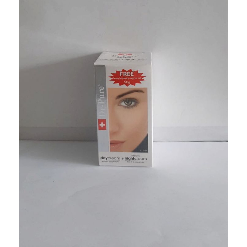 Dr Pure 1 paket Cream Siang + Cream Malam