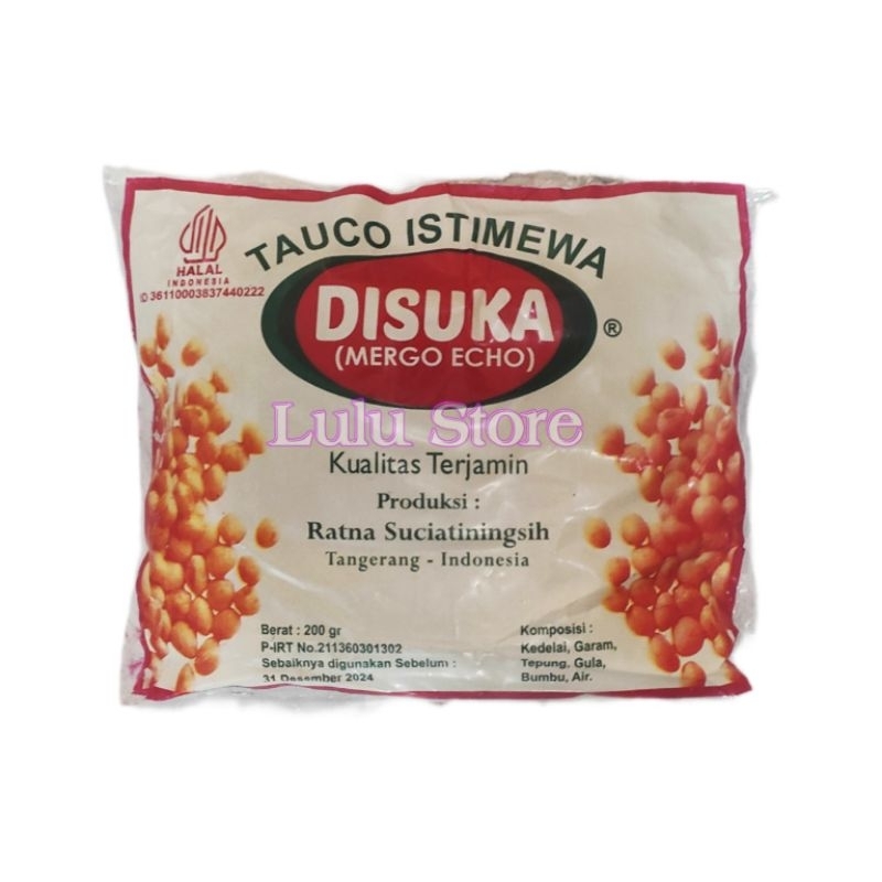 

Tauco istimewa DISUKA