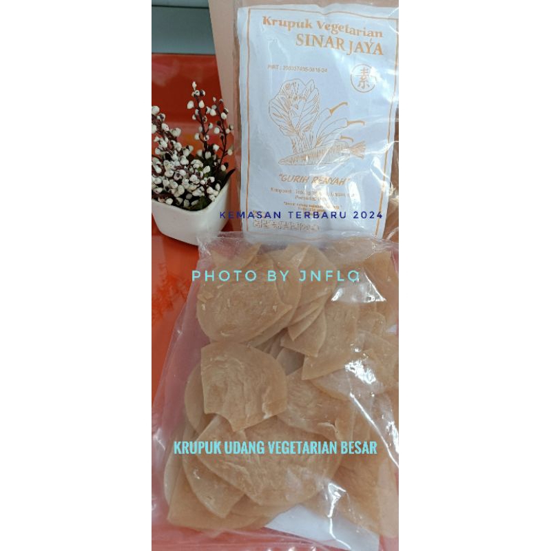 

Krupuk Udang Vegetarian SINAR JAYA 250gr Renyah n Gurih