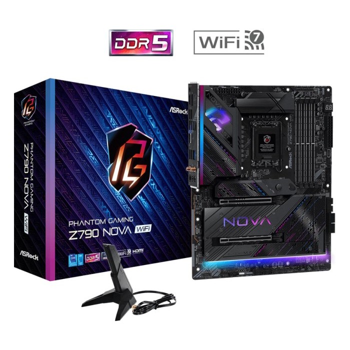 Motherboard ASRock Z790 Nova WiFi - Performa Tinggi untuk Gaming dan Overclocking