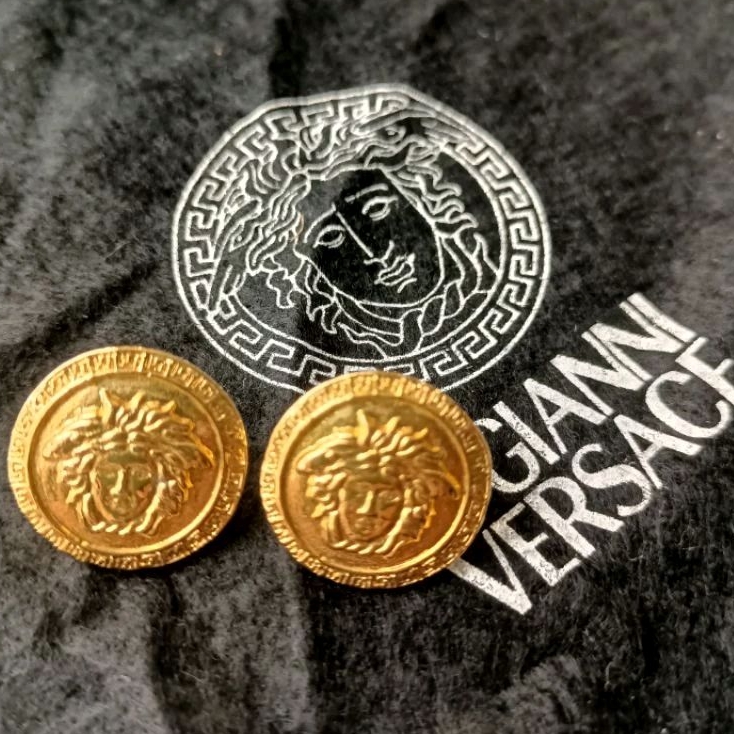 Gianni Versace Earing anting vintage versace auth