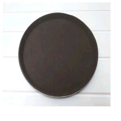 Nampan bulat anti slip jumbo / nampan baki bulat anti slip 46 cm