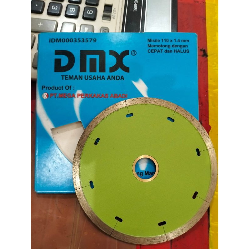 Mata Pisau Potong Granit Keramik 4inch DMX / Mata Gerindra Potong Granit Keramik 4inch DMX