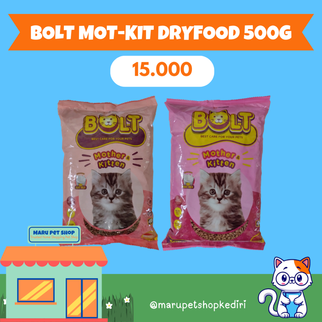 Bolt Mother-Kitten Dry Food 500g