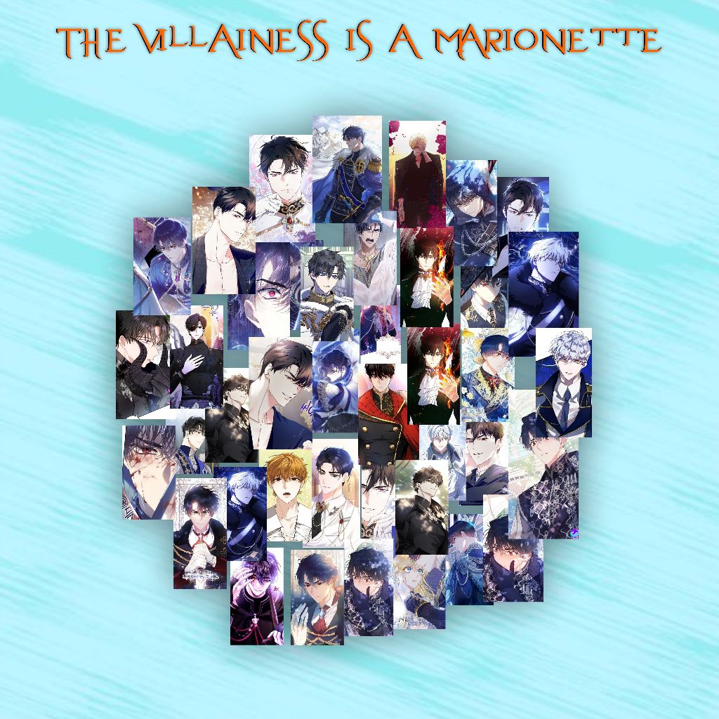 

Stiker Anime The Villainess is a Marionette isi 41 pcs kotak Stiker Anime/Sticker Anime/Stiker kartun/Bahan graftac
