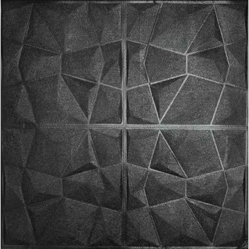 wallpaper foam dinding 3D diamond tebal 6mm