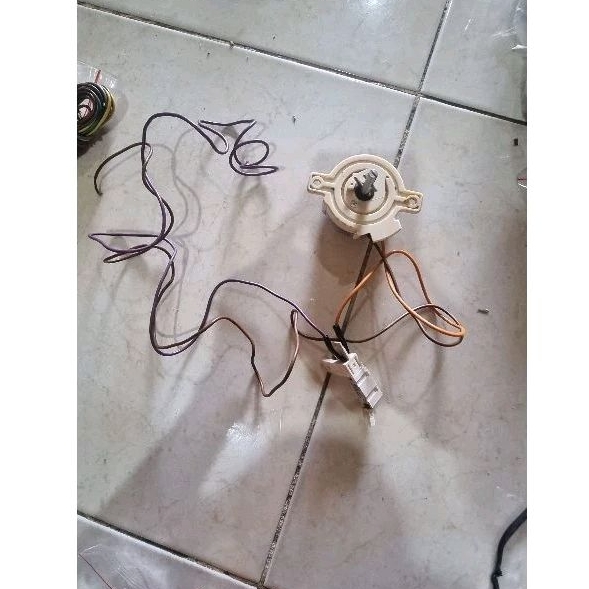 Timer Spin Mesin Cuci Polytron Set Switch Saklar 2 Tabung Original New