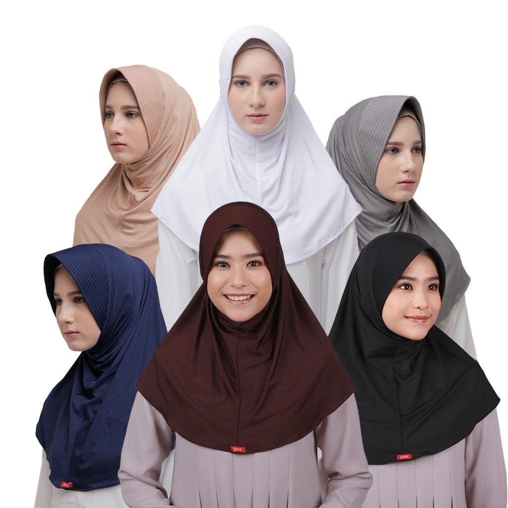 MARSHA HL ZOYA PALEMBANG - Zoya MARSHA HL Casual Bergo Instant