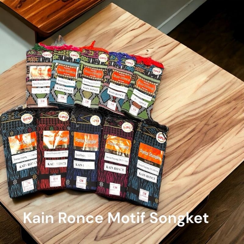 Kain Panjang Batik Rambu motif songket Kain Gendong Ronce motif Batik Songket Kain Jarik Batik Songk