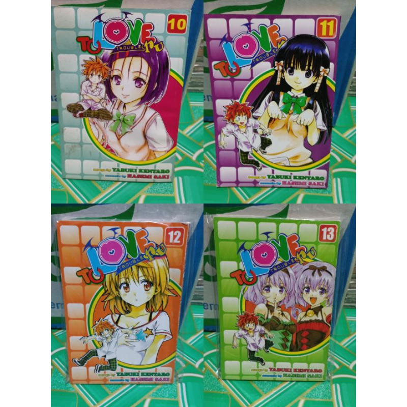 Komik to love ru 10,11,12,13 cabutan / komik to love ru vol 10,11,12,13 cabutan