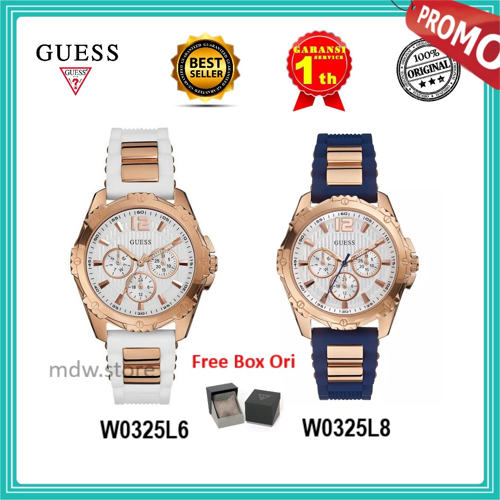 Guess Original Type W0325L6 W0325L8 Jam Tangan Wanita