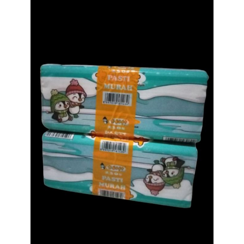 HS- tisu premium murah T-Soft 230s 2ply Facial Tissue