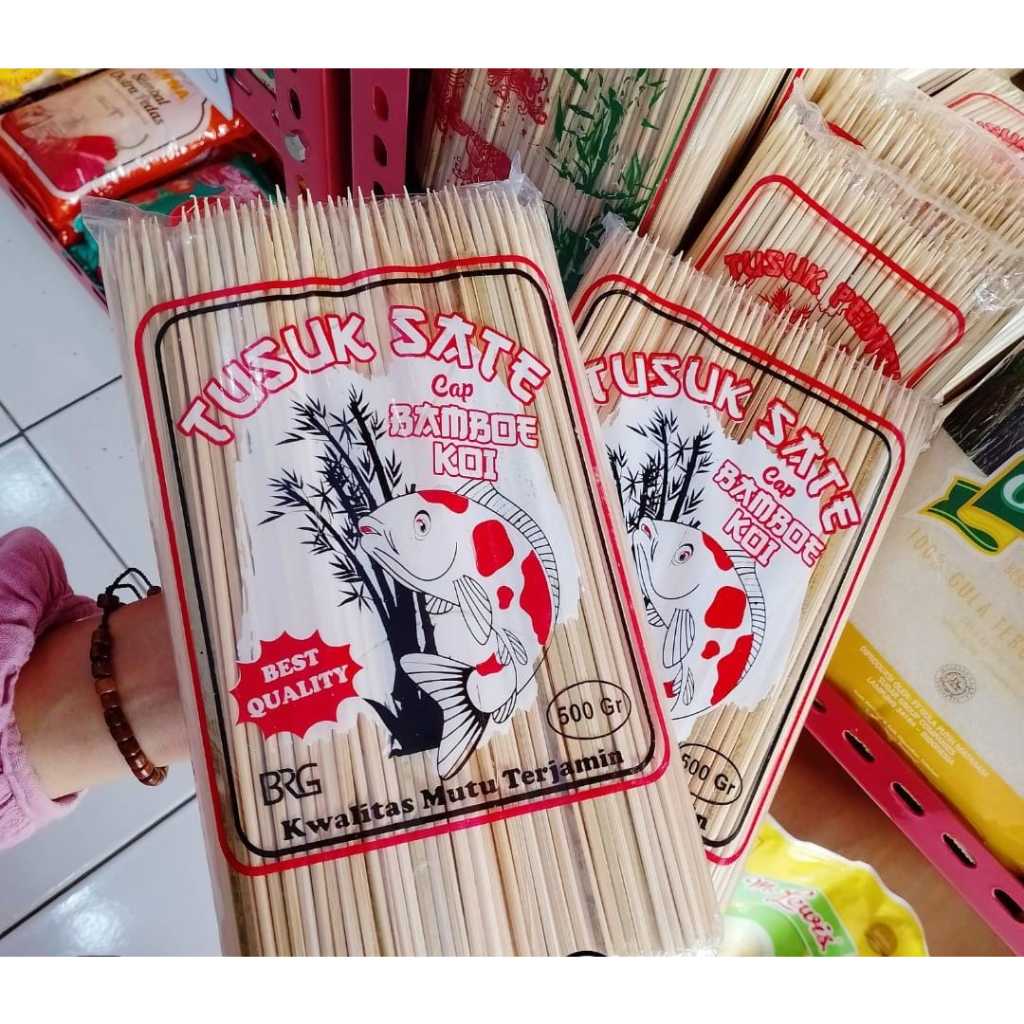 

Tusuk Sate Bamboe Koi