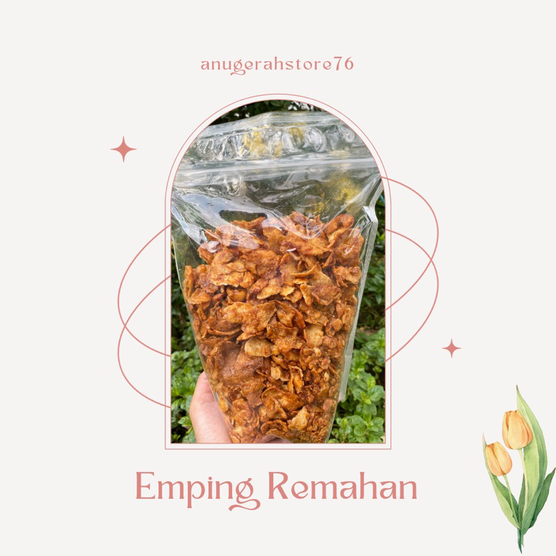 

[INSTANT] Emping Remahan Karamel Pedas Manis