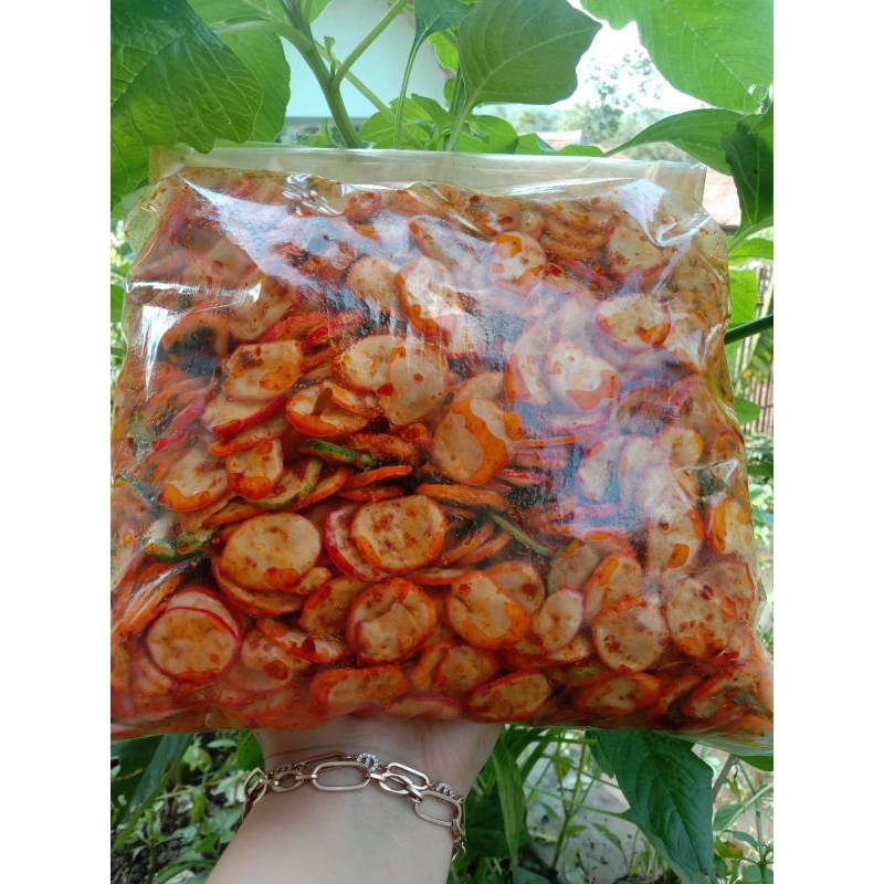 

kerupuk Seblak Bantat 500gram kerupuk seblak Kering pedas daun jeruk