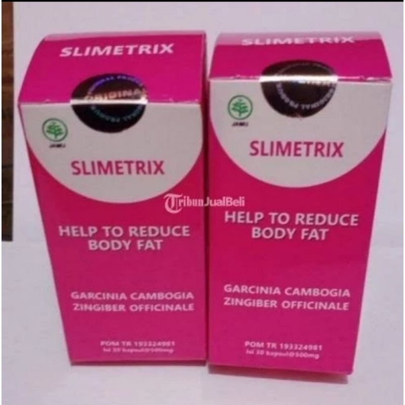 SLIMETRIX Original Obat Pelangsing Diet Tubuh Ampuh Bpom