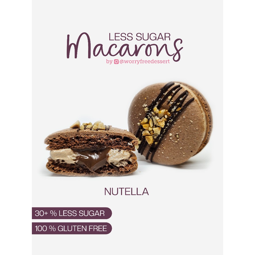 

Macaron Snack Cookies Less Sugar Gluten Free Halal