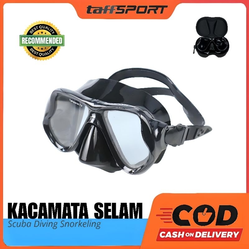 Kacamata Selam Mask Scuba Diving Masker Snorkeling Spearfishing